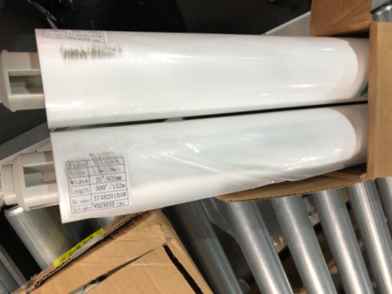 Photo 2 of GBC Thermal Laminating Film Roll, 2 Pack, NAP I, 1.5 Mil Laminate Rolls, 25" x 500', Compatible with Ultima 65 and Pinnacle 27 EZ Load Laminators, School Lamination (3000004EZ) 1.5mil-25" Film