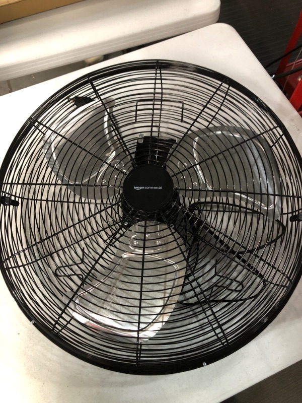 Photo 2 of AmazonCommercial 20" High Velocity Industrial Fan, Black,