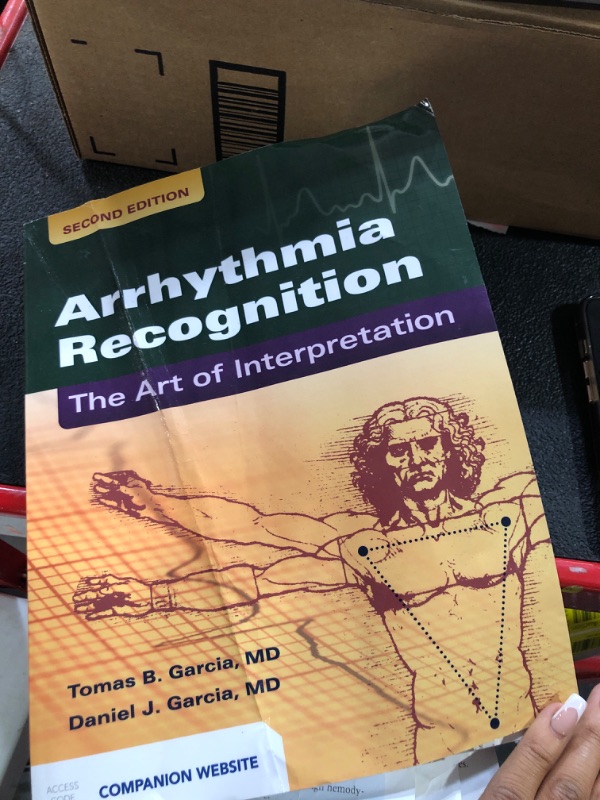 Photo 3 of Arrhythmia Recognition: The Art of Interpretation: The Art of Interpretation 1st Edition *PAGES FOLDED*