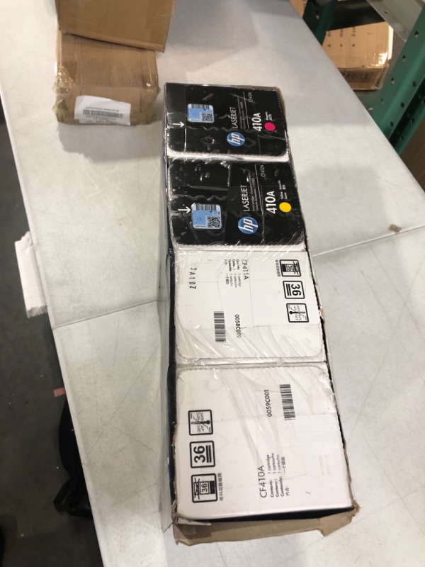 Photo 1 of HP 410A Black, Cyan, Magenta,