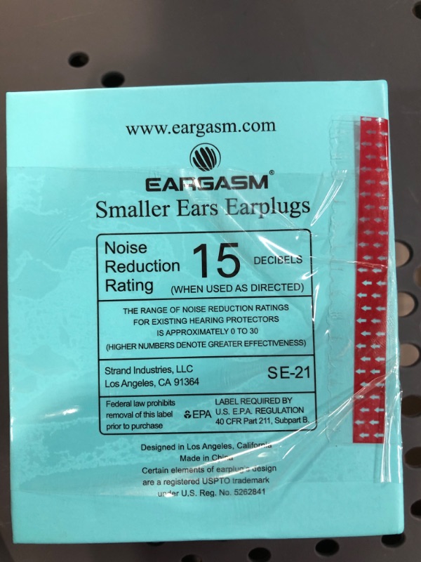 Photo 3 of Eargasm Smaller Ears Earplugs: Transparent Edition