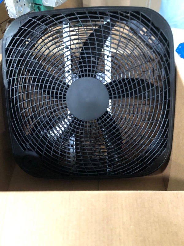 Photo 2 of Amazon Basics 3 Speed Box Fan