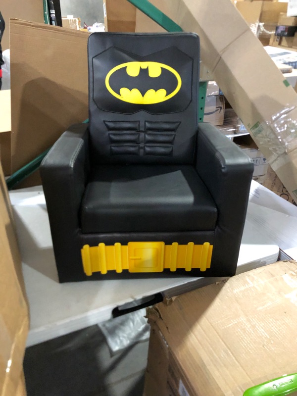 Photo 3 of Delta Children High Back Upholstered Chair, Dc Comics Batman