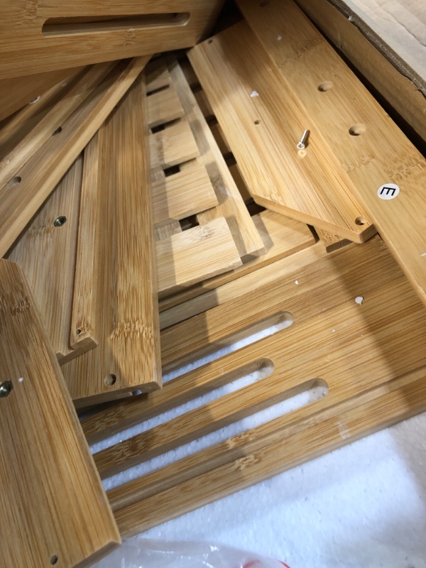 Photo 1 of **SEE NOTES**
Atigo 3-Tier Bamboo Fruit and Produce Baskets/Bowls Kitchen Countertop Storage Serving 