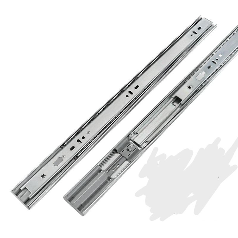 Photo 1 of [missing one screw]1 Pair 22 Inch Side/Rear Mount Soft Close Drawer Slides Full Extension 