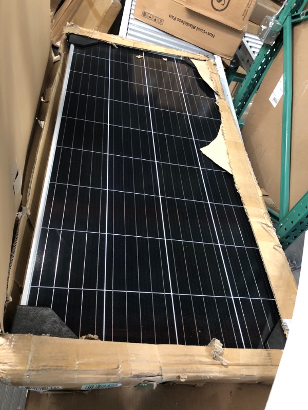 Photo 1 of *SEE NOTES BougeRV 180 Watts Mono Solar Panel, 12 Volts Monocrystalline Solar Cell Charger High Efficiency Module for RV Marine Boat Off Grid 180W