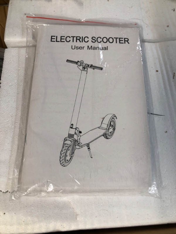 Photo 3 of *SEE NOTES Scooter Electric for Adults 15 Mph Speed,15.5 Miles Range, 400W Power, 8.5" Cushioning Tires, Foldable Electric Scooter Adults with Lock Braking System & App