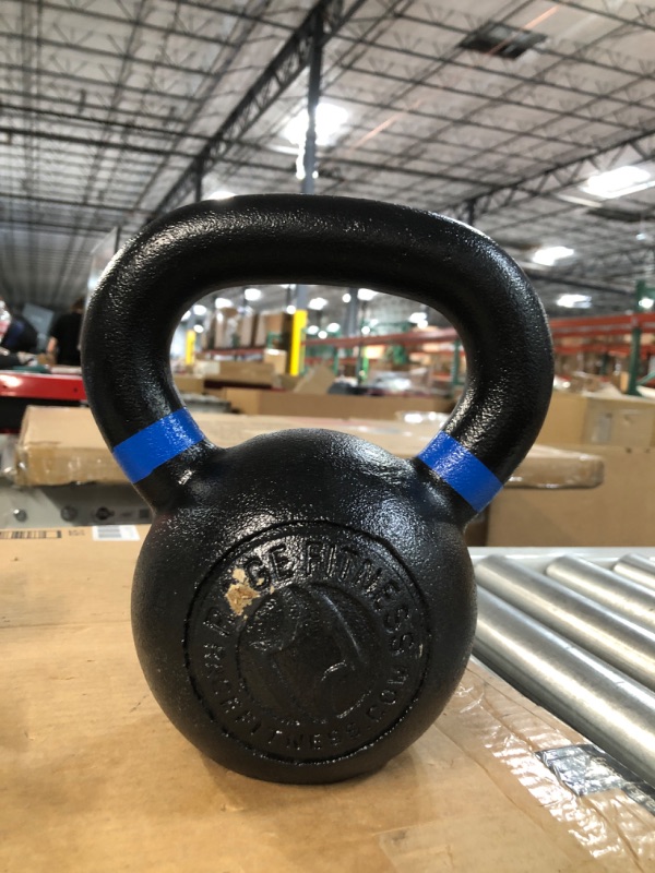 Photo 1 of *SEE NOTES RAGE Fitness Powder Coated Kettlebells For Strength Training, (4 kg, 6kg, 8kg, 10kg, 12kg, 16kg, 20kg - SOLD INDIVIDUALLY), Conditioning and Crossfit Training, Pound and Kilogram Markings, Color Coded