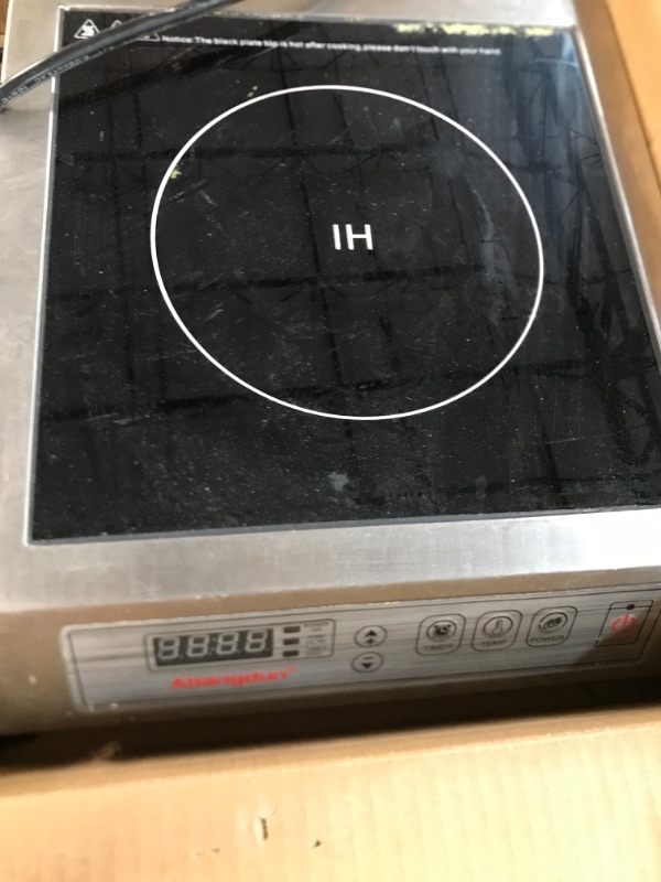 Photo 3 of  Countertop Burners Commercial Induction Cooktop Hot Plate 1800W/110V