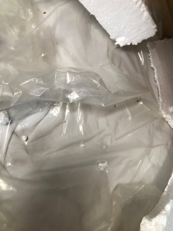 Photo 1 of **SEE NOTES**
White Marble Nesting Coffee Table for Small Place 24 in 2 Sets High Side End Sofa Table Nightstand (White Marble) 