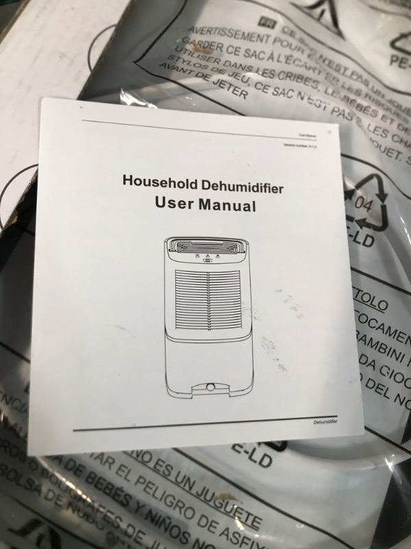 Photo 2 of *SEE NOTES Gocheer Upgrated 64oz Dehumidifiers for Home 8000 Cubic Feet (800 Sq.ft) Dehumidifier for Basement with Drain Hose Quiet Small Dehumidifiers for Bedroom Portable Dehumidifier for Bathroom Home Closet RV Kitchen Garage Camper