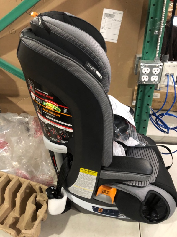 Photo 4 of Chicco MyFit Zip Air 2-in-1 Harness + Booster Car Seat for Toddlers and Big Kids (2022) 