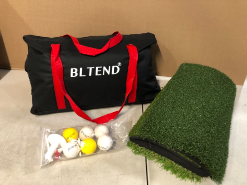 Photo 2 of **SEE NOTES**
Bltend Golf Net, 10x7ft 7-in-1 Golf Practice Net with Tri-Turf XL Golf Mat