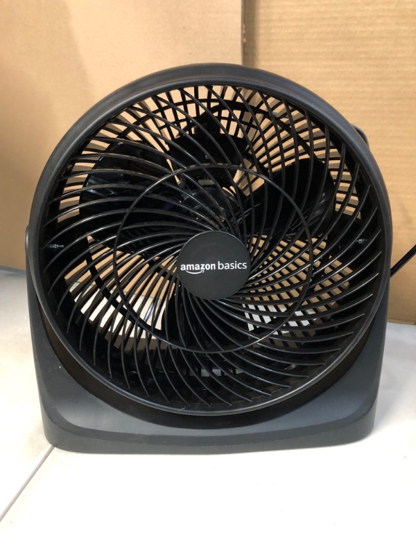 Photo 2 of Amazon Basics 3 Speed Small Room Air Circulator Fan, 11-Inch 11-Inch Air Circulator Fan