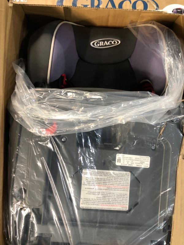 Photo 3 of Graco Affix Highback Booster Seat with Latch System, Grapeade