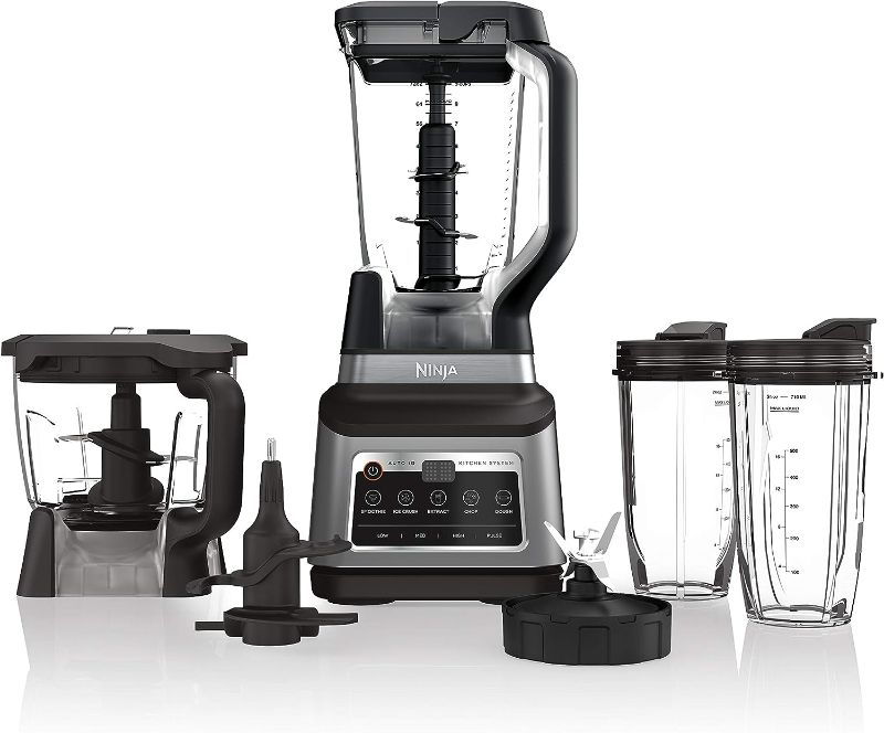 Photo 1 of [See Notes] Ninja BN801 Professional Plus Kitchen System, 1400 WP, 5 Functions for Smoothies, Chopping, Dough & More with Auto IQ, 72-oz.* 
