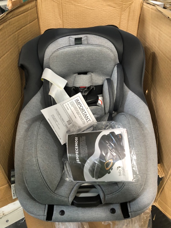 Photo 6 of Baby Jogger City Turn Rotating Convertible Car Seat | Unique Turning Car Seat Rotates for Easy in and Out, Phantom Grey