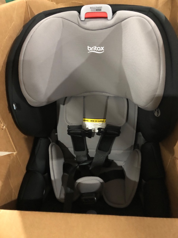 Photo 2 of Britax Boulevard Clicktight Convertible Car Seat, Gray Contour SafeWash Boulevard Gray Contour