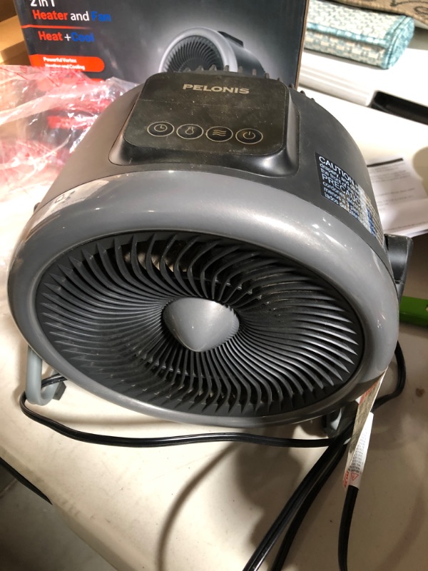 Photo 2 of *HEAVILY USED/ DUSTY** PELONIS Portable 2 in 1 Vortex Heater 