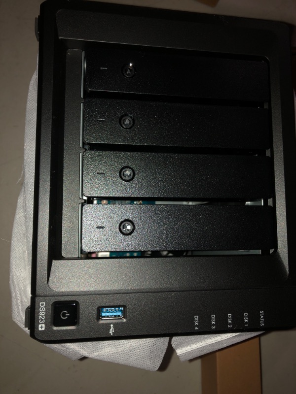 Photo 3 of Synology 4-Bay DiskStation DS923+ (Diskless) 4-bay; 4GB DDR4 DS923+ DiskStation