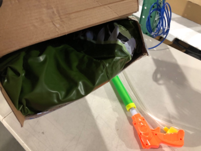 Photo 1 of Asitp Inflatable Tank Swimming Pool Float Sprinkling Toy Swimming Ring with Squirt Gun