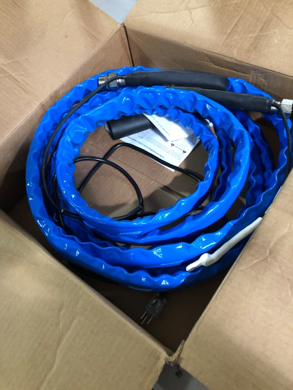 Photo 2 of Camco Heated Drinking Water Hose, - 20° F, 25-Foot, 5/8-Inch ID 25' Cold Weather (Freeze Protection to - 20?F) Standard Packaging