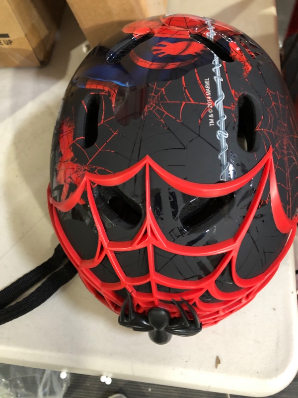 Photo 2 of  Children Spider-Man 3D Web Slinger Multi-Sport Helmet 