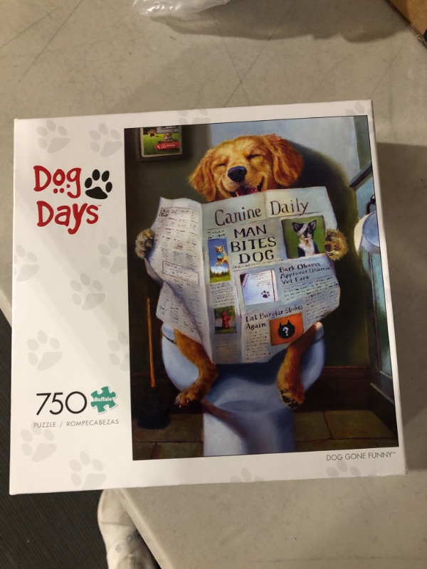 Photo 1 of Buffalo Games - Dog Gone Funny - 750 Piece Jigsaw Puzzle 