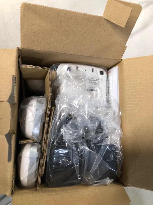 Photo 1 of Panasonic DECT 6.0 Expandable Cordless Phone with Answering Machine and Smart Call Block - 2 Cordless Handsets - KX-TGD632W (White/Silver) 2 Handsets