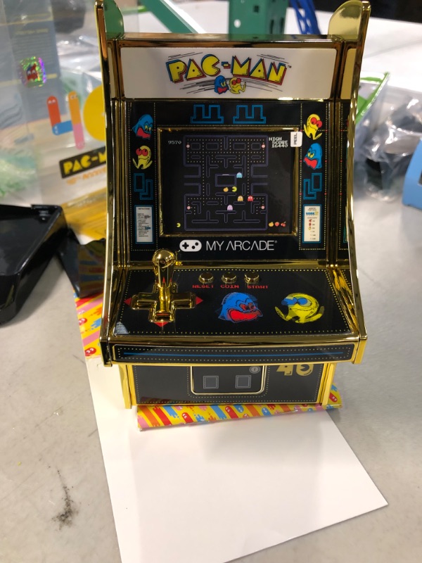 Photo 3 of My Arcade Pac-Man 40th Anniversary Micro Player Retro Arcade