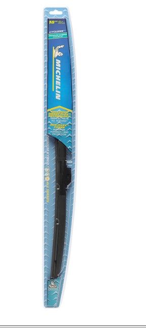 Photo 1 of Michelin 14518 Cyclone Premium Hybrid 18" Wiper Blade With Smart-Flex Technology, 1 Pack