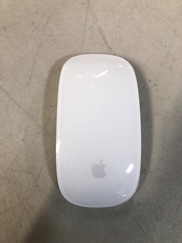 Photo 2 of Apple Magic Mouse (Wireless, Rechargable) - White Multi-Touch Surface