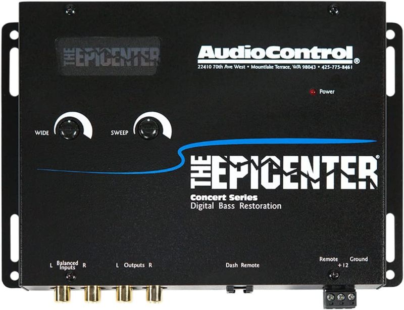 Photo 1 of AUDIOCONTROL Bass processor - black - Concert Series