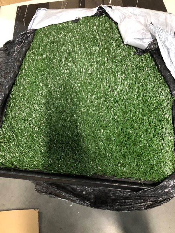 Photo 2 of Artificial Grass Puppy Pee Pad for Dogs and Small Pets - 20x25 