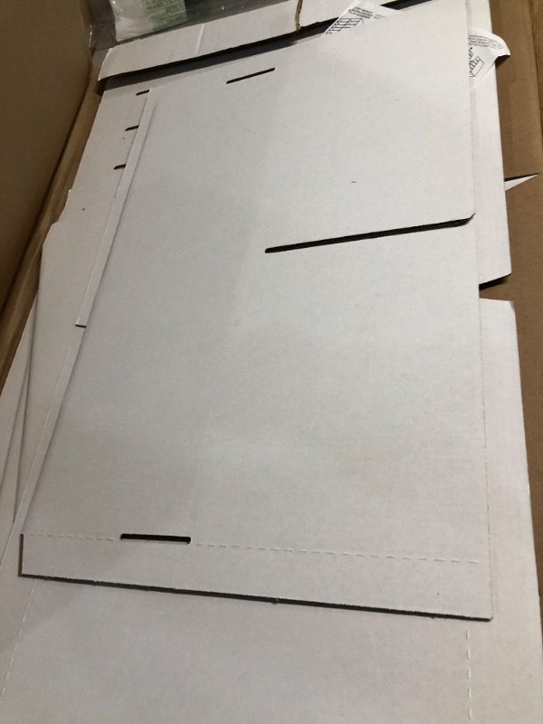 Photo 2 of Classroom Keepers 12" x 18" Construction Paper Storage, 10-Slot, White, 17"H x 27"W x 19"D, 1 Unit Holds