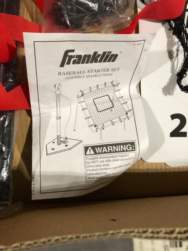 Photo 1 of *MISSING PARTS/USED* Franklin Sports MLB Returner Tee & Base Set