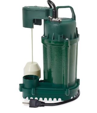 Photo 1 of Zoeller 1/2-HP 115-Volt Cast Iron Submersible Sump Pump