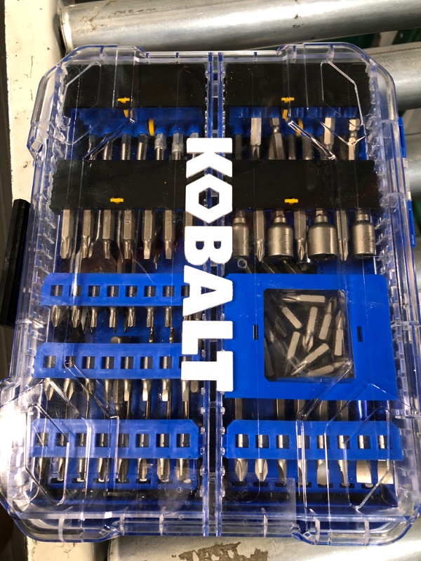 Photo 2 of [DOES NOT INCLUDE SCREWDRIVER]
Kobalt Screwdriver Bit Set (106-Piece)