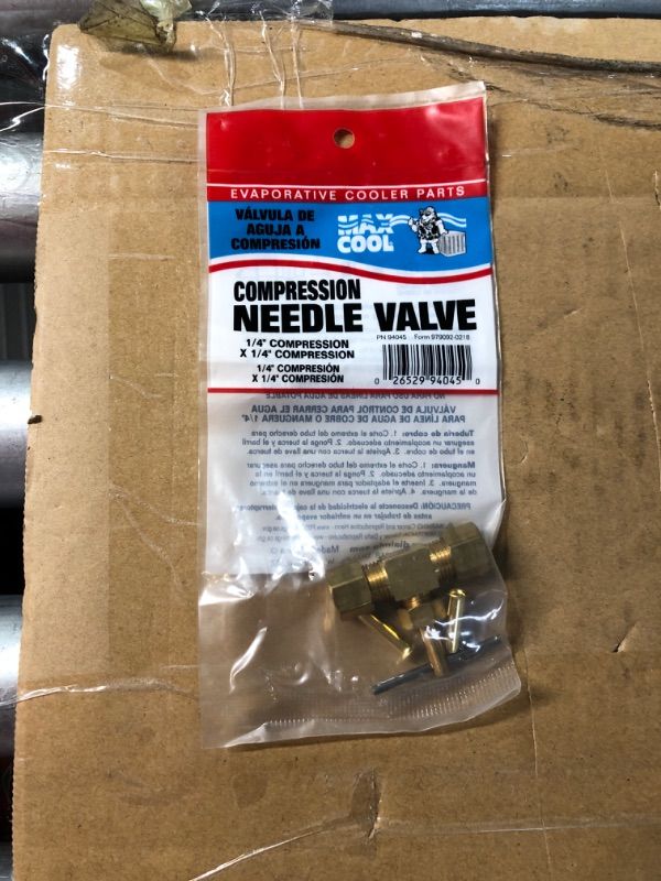 Photo 2 of * 15 PACK * Dial 94045 Straight Compression Needle/In-Line Water Shut-Off Valve