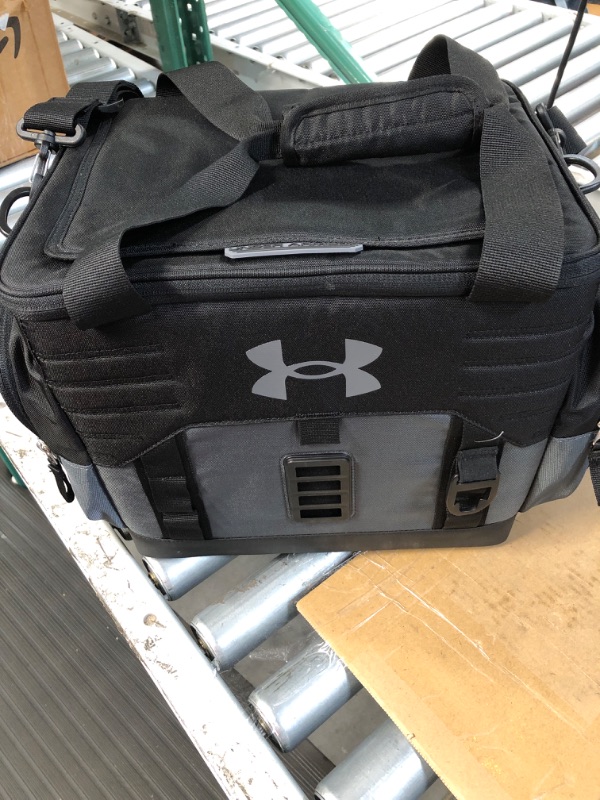 Photo 2 of Under Armour Sideline Cooler, 12/24/25 Can Insulated Cooler, Lunch Bag, Ice Chest Black 12-Can