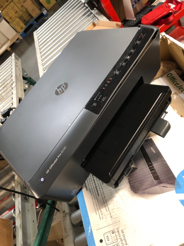 Photo 2 of **PARTS ONLY** HP OfficeJet Pro 6230 Wireless Printer, Works with Alexa (E3E03A)