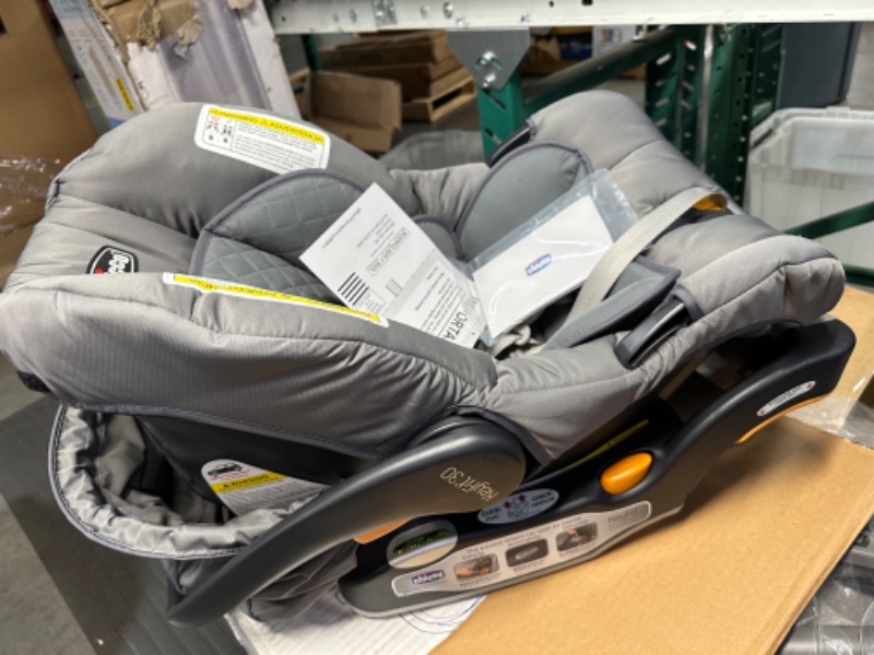 Photo 7 of Chicco Mini Bravo Plus Travel System - Slate | Grey Mini Bravo Plus Slate