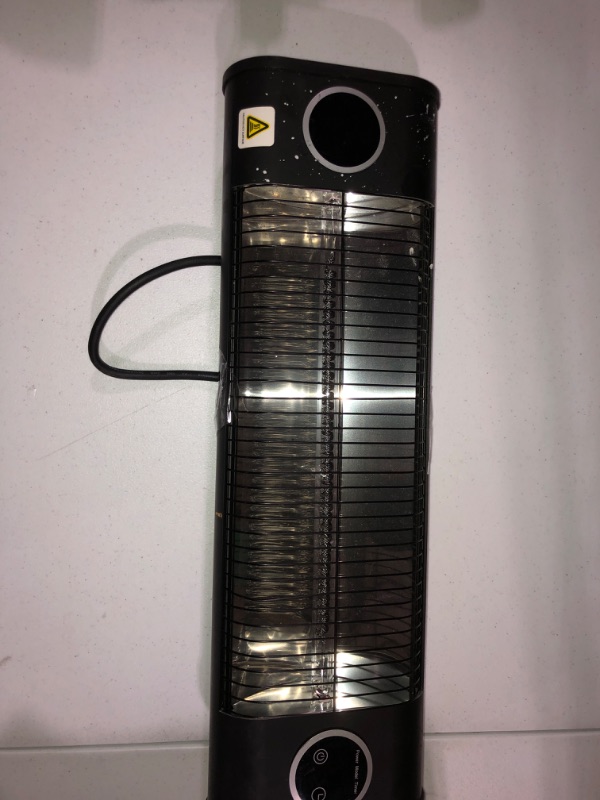 Photo 2 of **SEE NOTES**
Uthfy 150R Patio Heater, with Electric Infrared Technology and Carbon Fiber Tube, Wall Mounted, Remote Control and Overheating Protection for Outdoor/Indoor