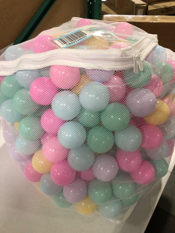 Photo 2 of Amazon Basics BPA Free Crush-Proof Plastic Ball Pit Balls