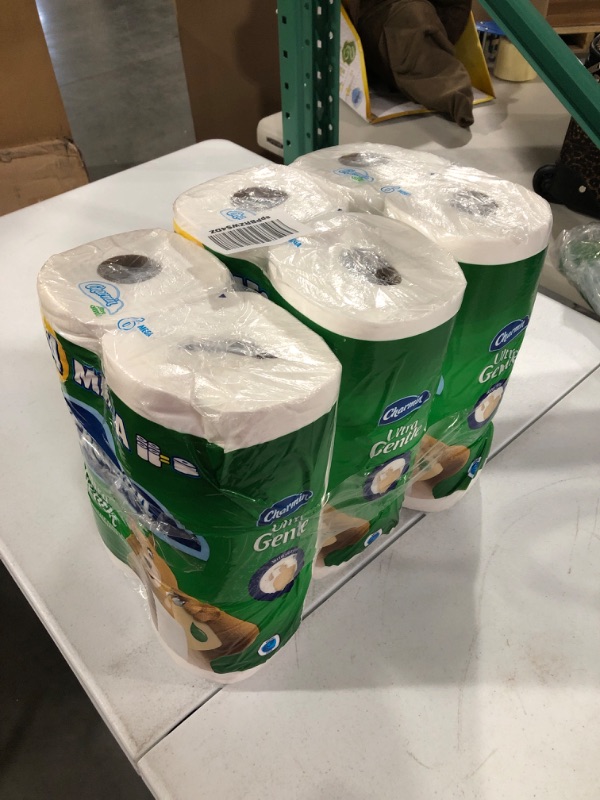 Photo 3 of Charmin Ultra Gentle Toilet Paper, 18 Mega Rolls = 72 Regular Rolls