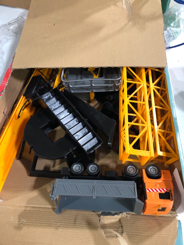 Photo 2 of Dickie Toys 48" Mega Crane and Truck Vehicle and Playset