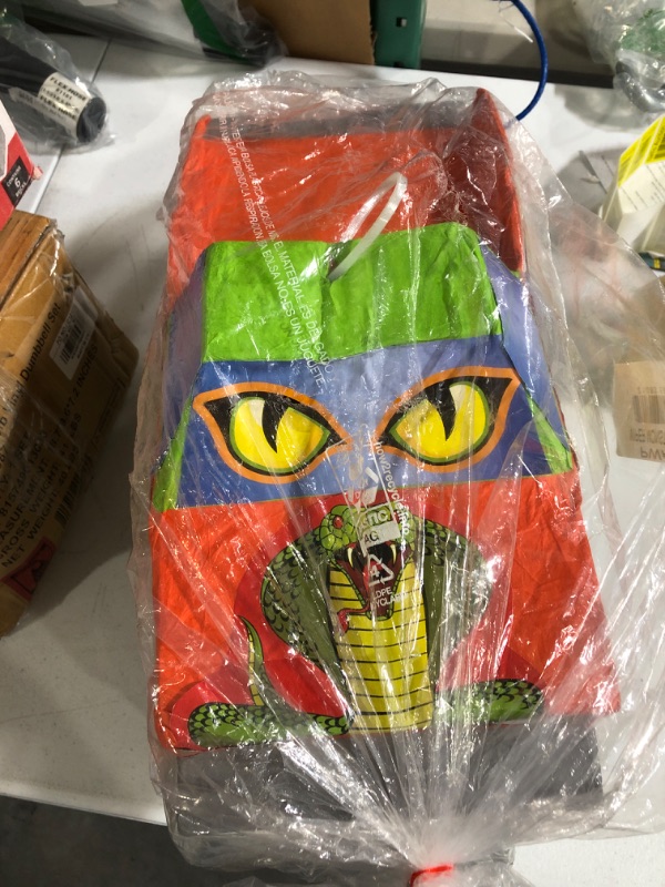 Photo 3 of Aztec Imports Pinatas Viper Monster Truck, Orange and Green