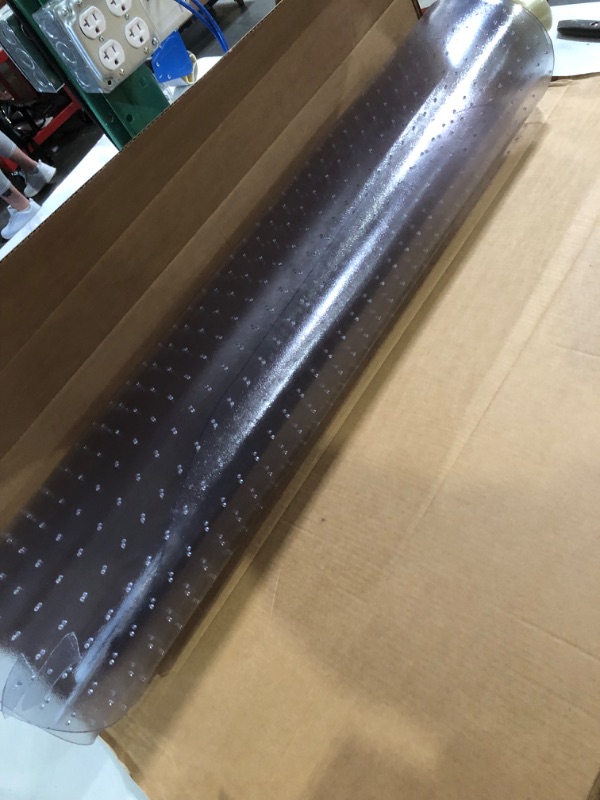 Photo 1 of Evolve Modern Shape 45"x 60" Clear Rectangle Office Chair Mat