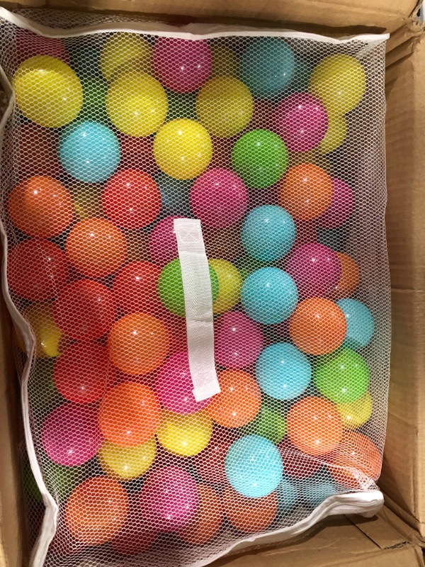 Photo 1 of BalanceFrom 23Inch Phthalate Free BPA Free NonToxic crush Proof Play Balls Pit Balls 6 Bright colors