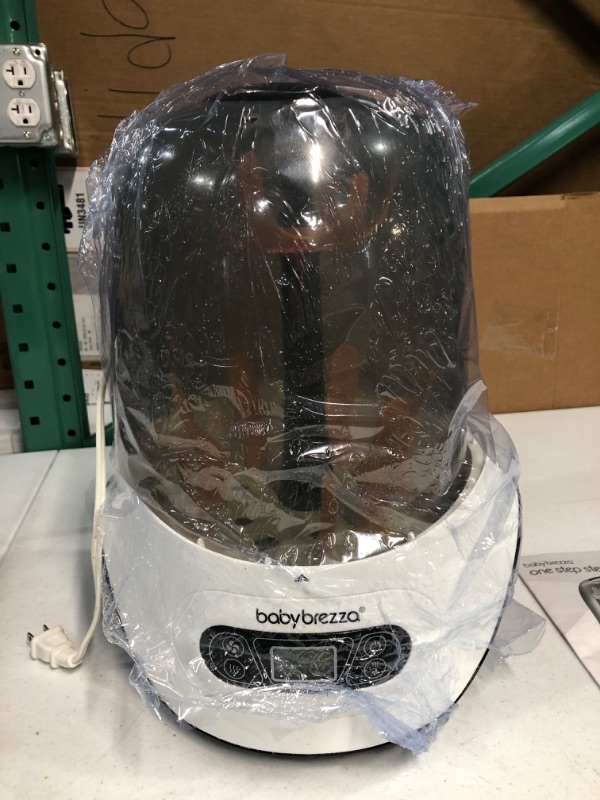 Photo 1 of Baby Brezza Baby Bottle Sterilizer and Dryer Machine – Electric Steam Sterilization, Pacifiers, Glass, Plastic, and Newborn Feeding Bottles
